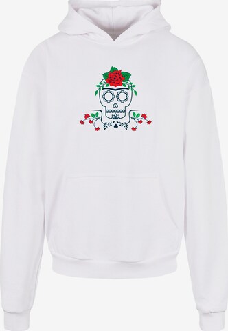 Merchcode Sweatshirt in White: front