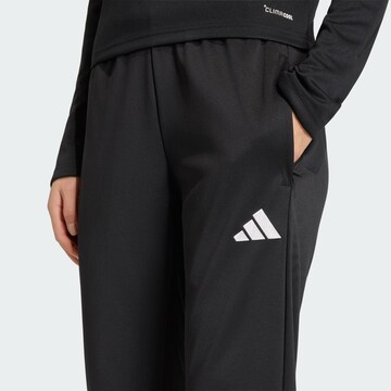 Effilé Pantalon de sport 'Entrada26' ADIDAS PERFORMANCE en noir