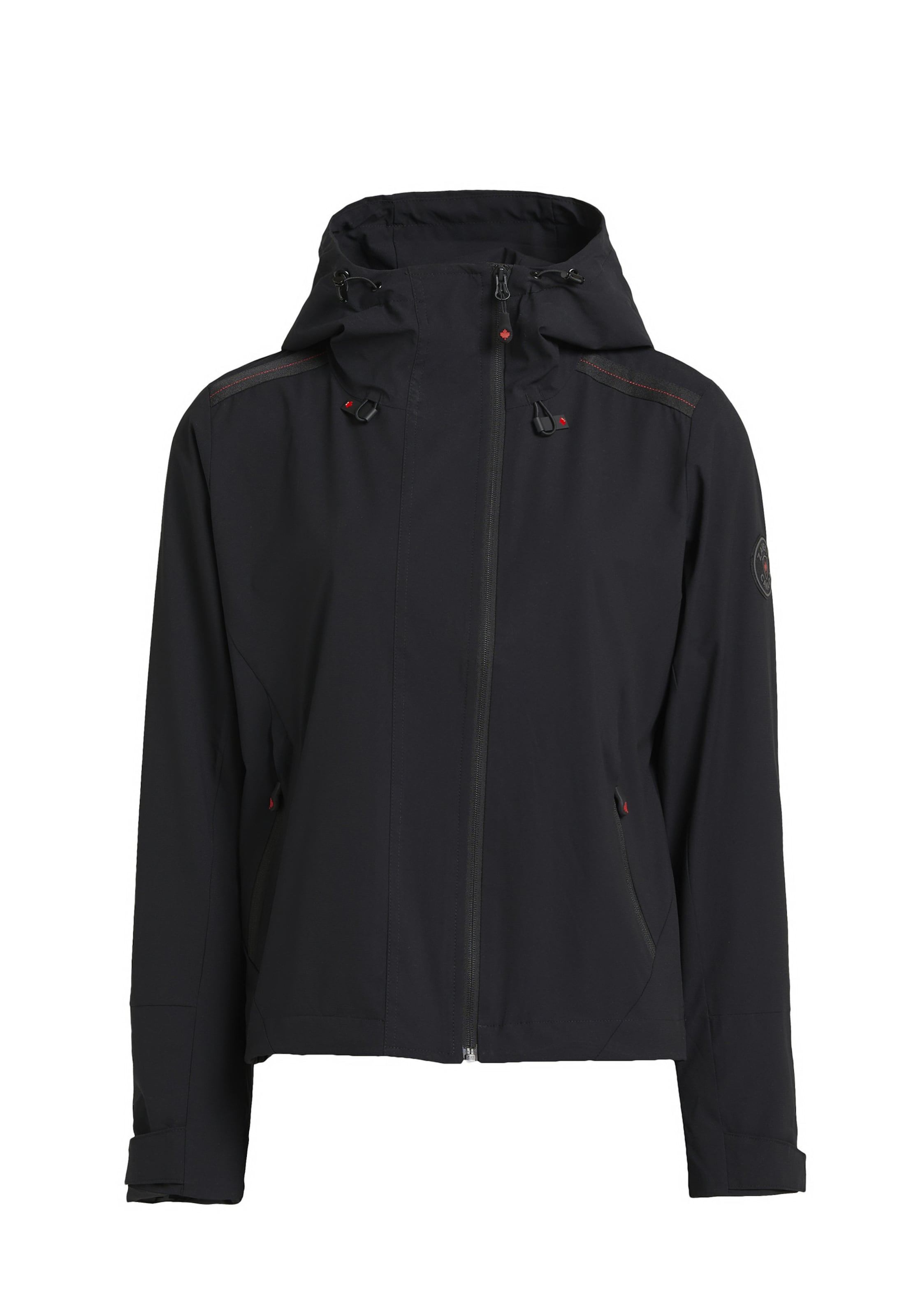 Giacca di mezza stagione 'Cascella' di Zavetti Canada in nero: frontale