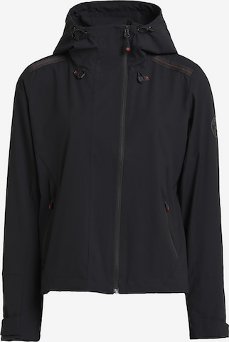 Veste mi-saison Zavetti Canada en noir : devant