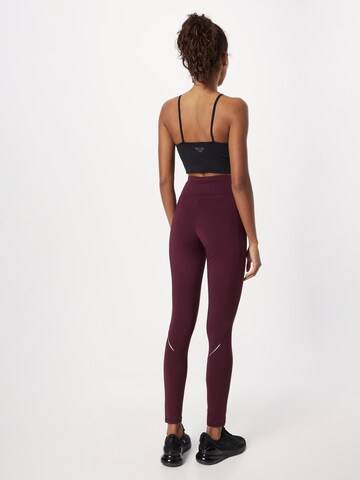 ESPRIT Skinny Sportovní kalhoty – červená