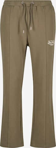 regular Pantaloni 'MILAN' di Von Dutch Originals in verde: frontale