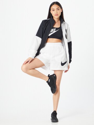 Nike Sportswear - Perna larga Calças em branco