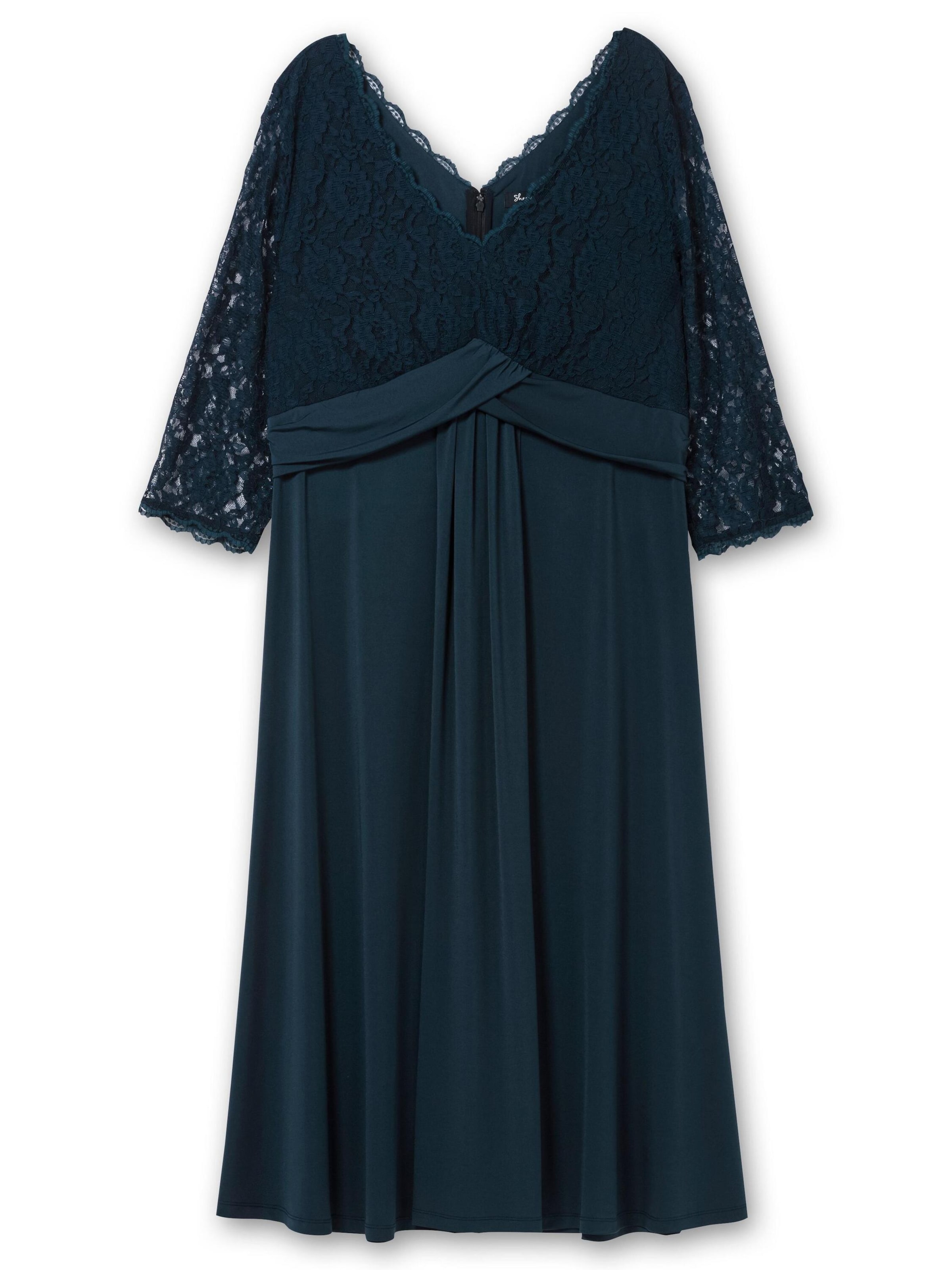 Abito da sera di SHEEGO in blu: frontale