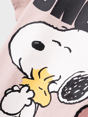 NAME IT Тениска 'Nanni Snoopy' в розово