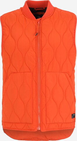 AÉROPOSTALE Vest in Orange: front