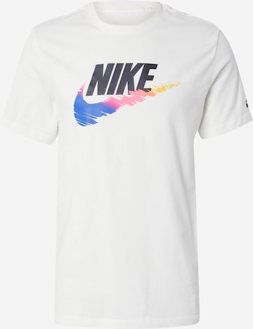 Nike Sportswear - Camiseta en blanco: frente