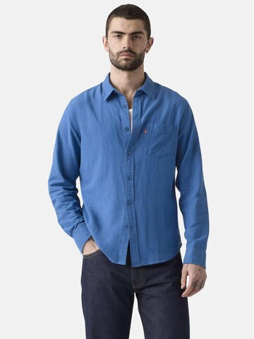 Coupe regular Chemise 'Sunset' LEVI'S ® en bleu : devant