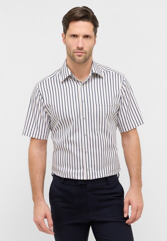ETERNA Regular fit Business shirt in White: front