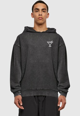 Sweat-shirt 'Summer - Cocktail' Merchcode en gris : devant