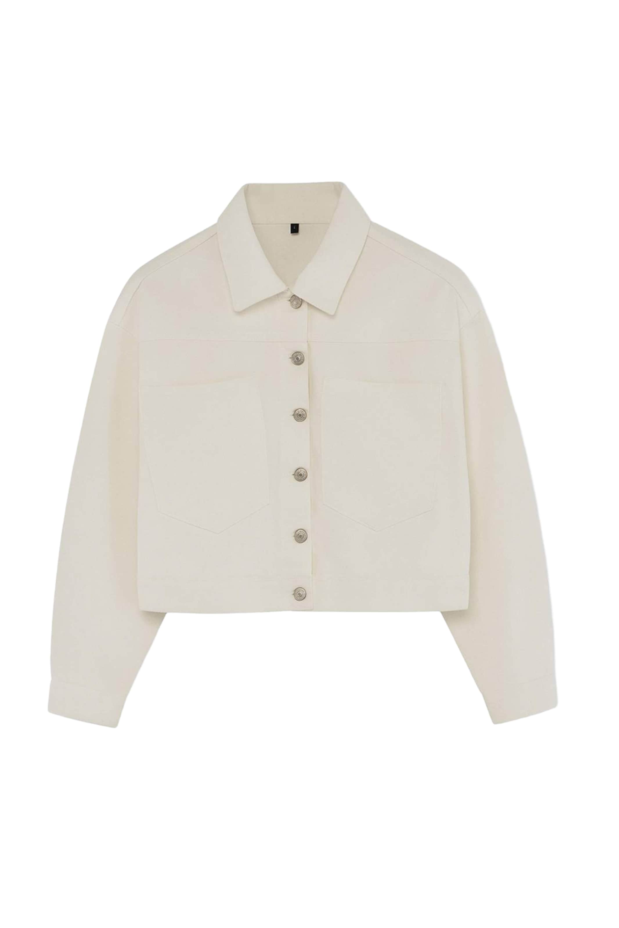 Trendyol Between-Season Jacket in XS in Cream, Item view