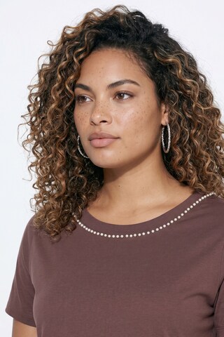 MIAMODA Dress in Brown