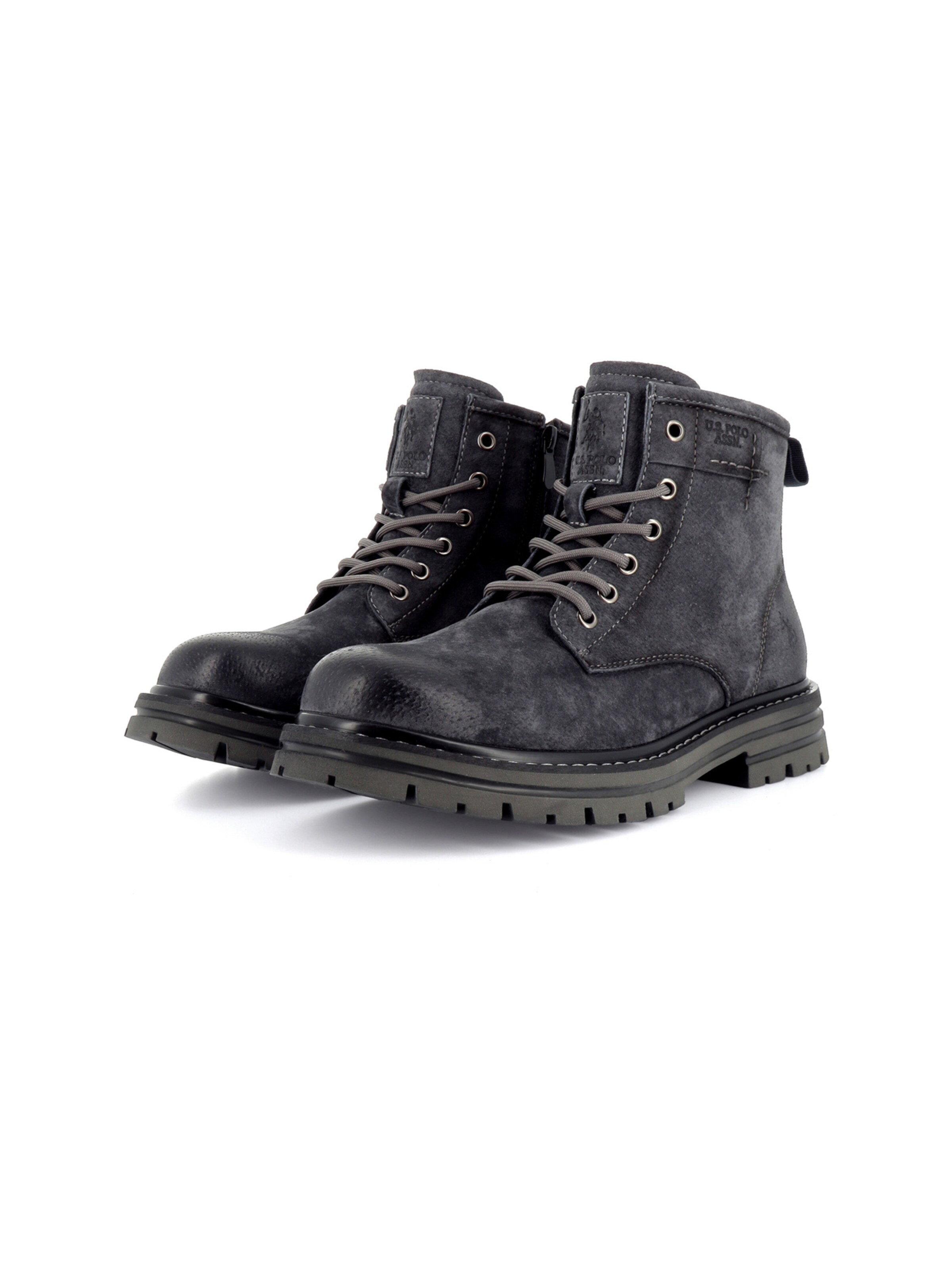 Bottines à lacets 'Berny' US POLO ASSN. en gris