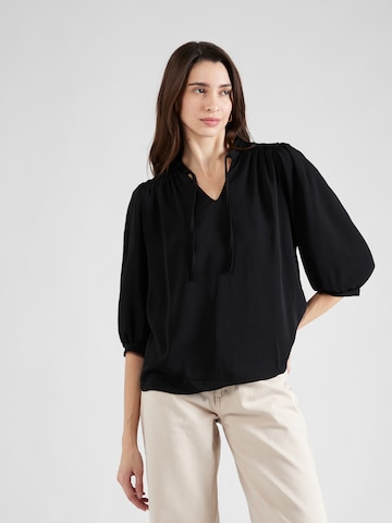 Chemisier Dorothy Perkins en noir : devant