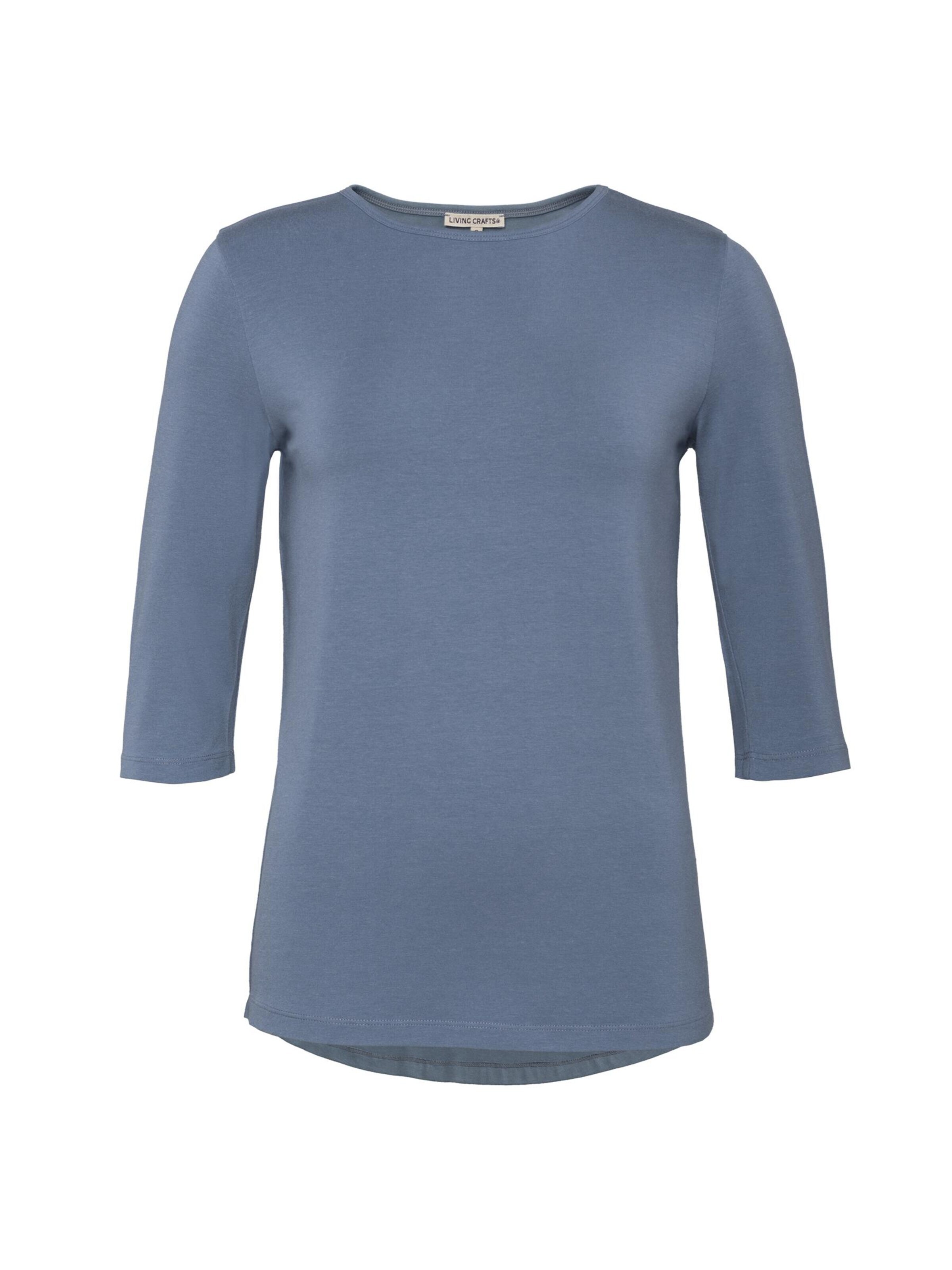 Living Crafts Shirt 'TOVARA' in Blue: front
