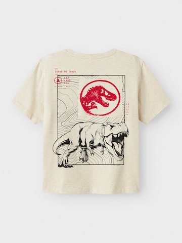 NAME IT - Camiseta 'NKMJust Jurassic' en beige