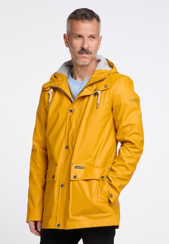 Schmuddelwedda Weatherproof jacket in Yellow: front