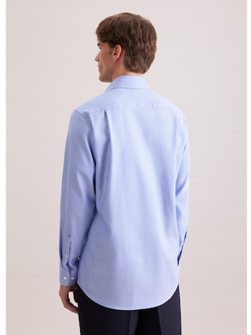 Coupe regular Chemise SEIDENSTICKER en bleu