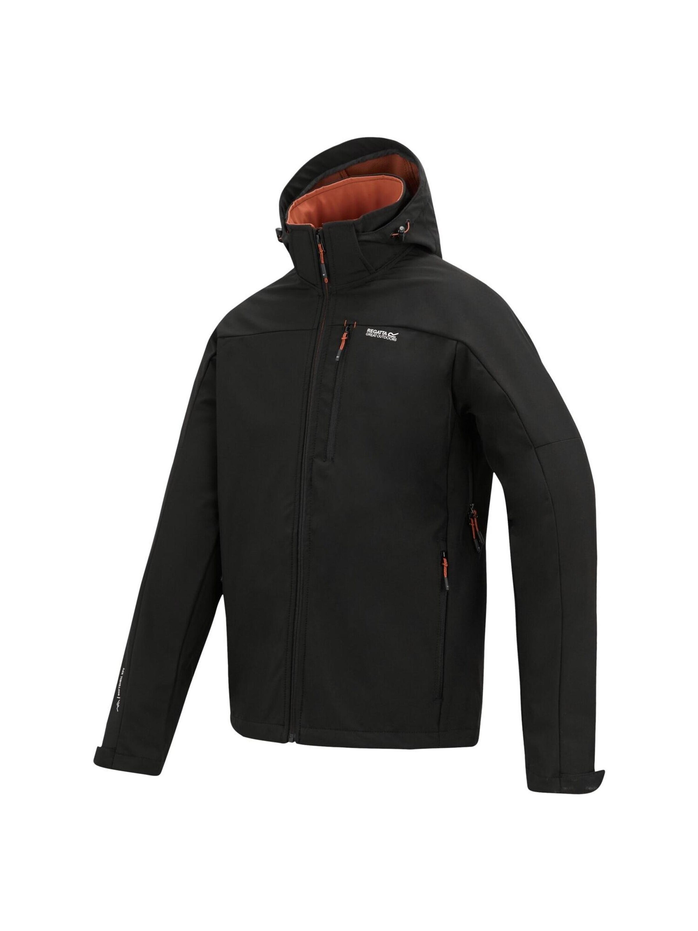 REGATTA Outdoor jacket 'Regatta Softshelljacke Arana' in Black: front