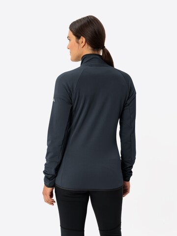 VAUDE Functionele fleece jas 'Monviso' in Zwart