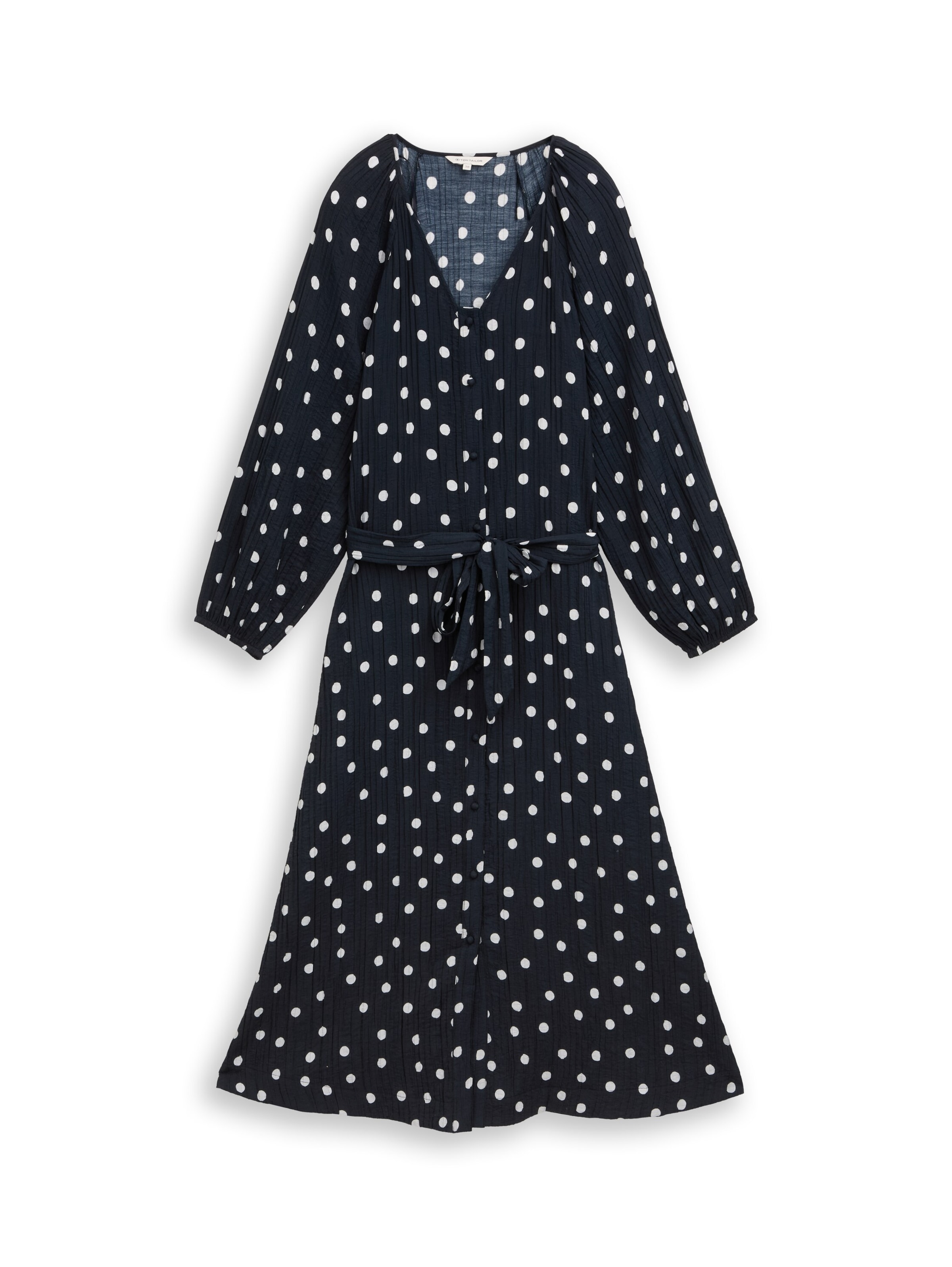 Abito camicia di TOM TAILOR in blu: frontale