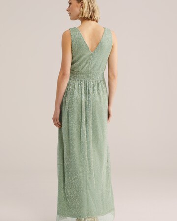 WE Fashion Вечерна рокля в зелено