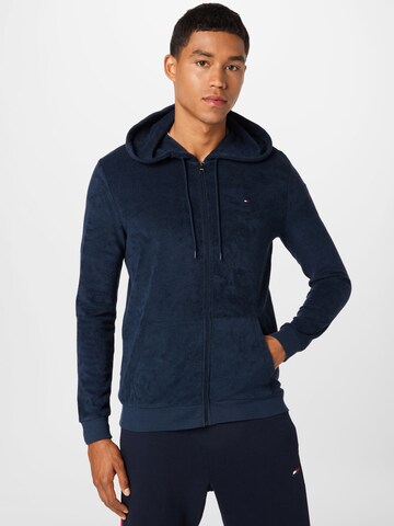 Sweat-shirt TOMMY HILFIGER en bleu : devant