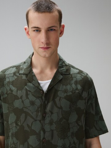 Next Comfort Fit Skjorta i grön