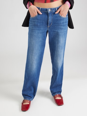 GUESS JEANS Loosefit Jeans in Blauw: voorkant