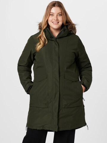 KILLTEC Outdoor Jacket in Green: front