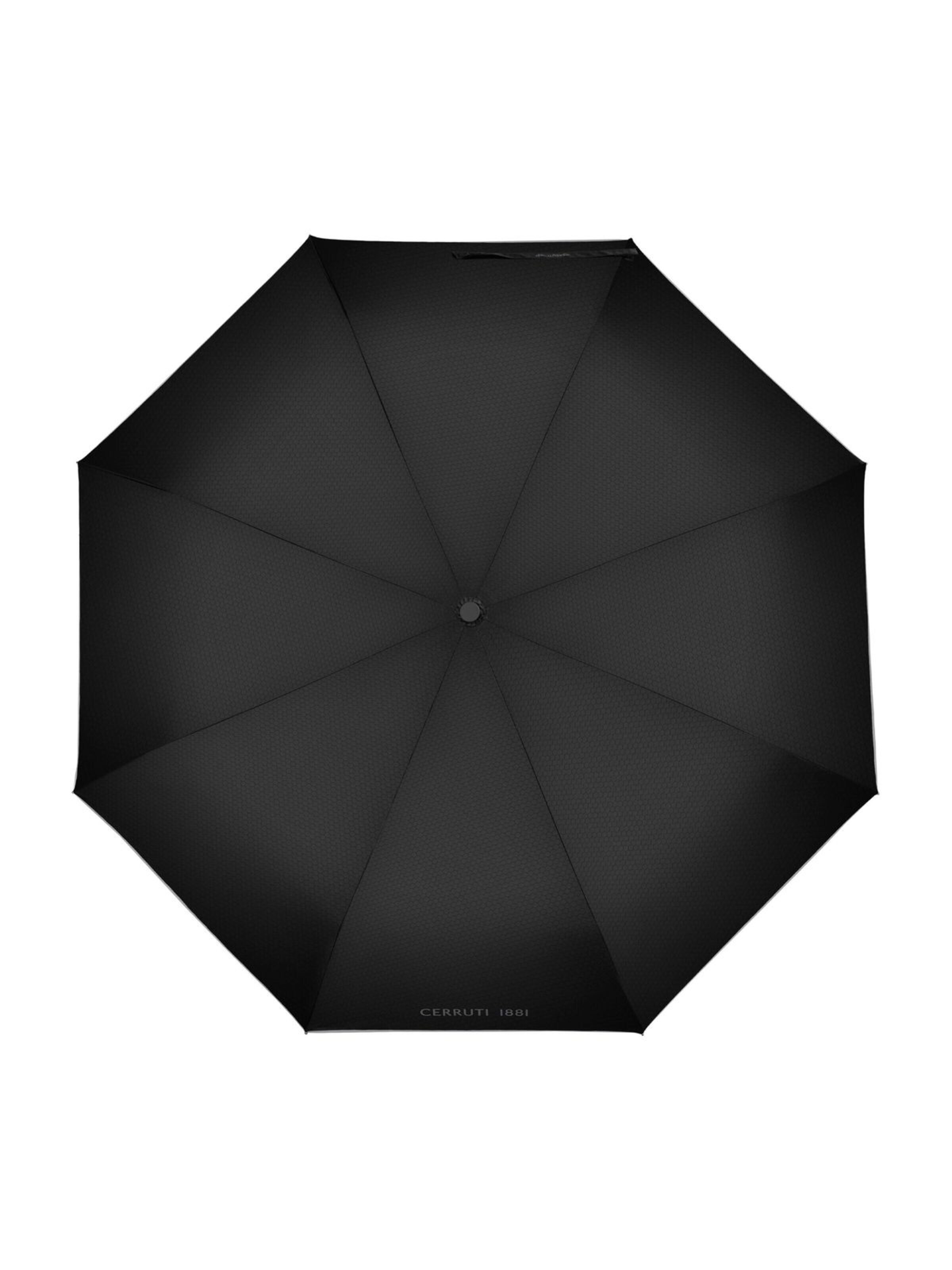 CERRUTI 1881 Parasol 'Pocket umbrella Islington' w kolorze czarny