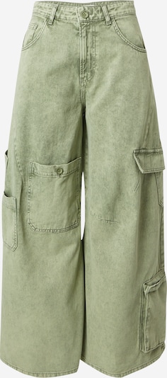 TOPSHOP Jeans cargo en kaki, Vue avec produit