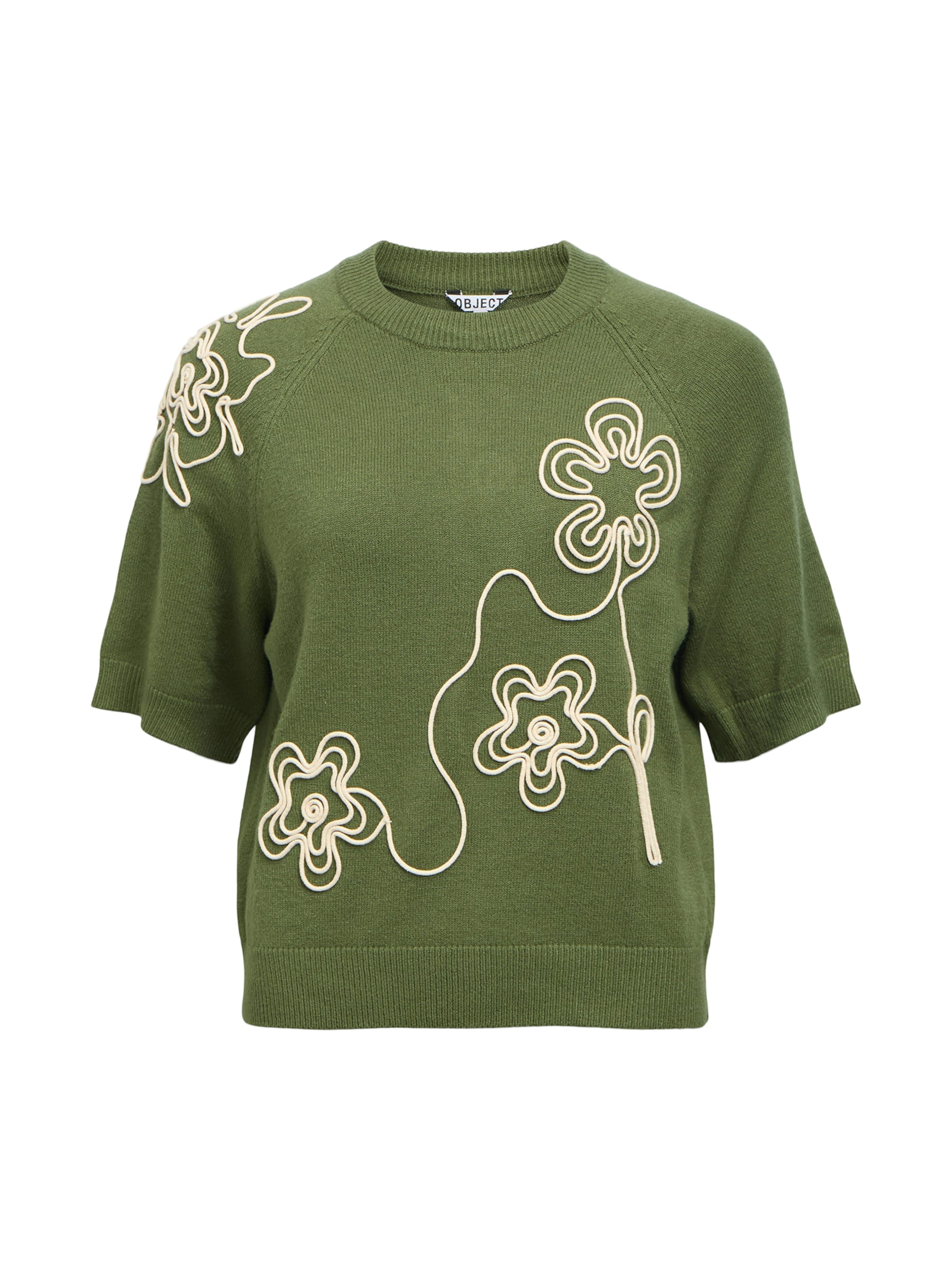 OBJECT Sweater 'OBJLaney' in Green: front
