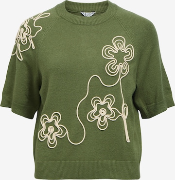 OBJECT Sweater 'OBJLaney' in Green: front