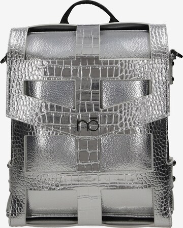 NOBO Backpack 'Glint' in Silver: front