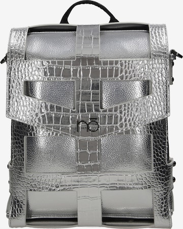 NOBO Backpack 'Glint' in Silver: front