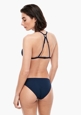 s.Oliver Triangel Bikini in Blauw