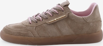 Baskets basses 'Pop' Kennel & Schmenger en marron : devant