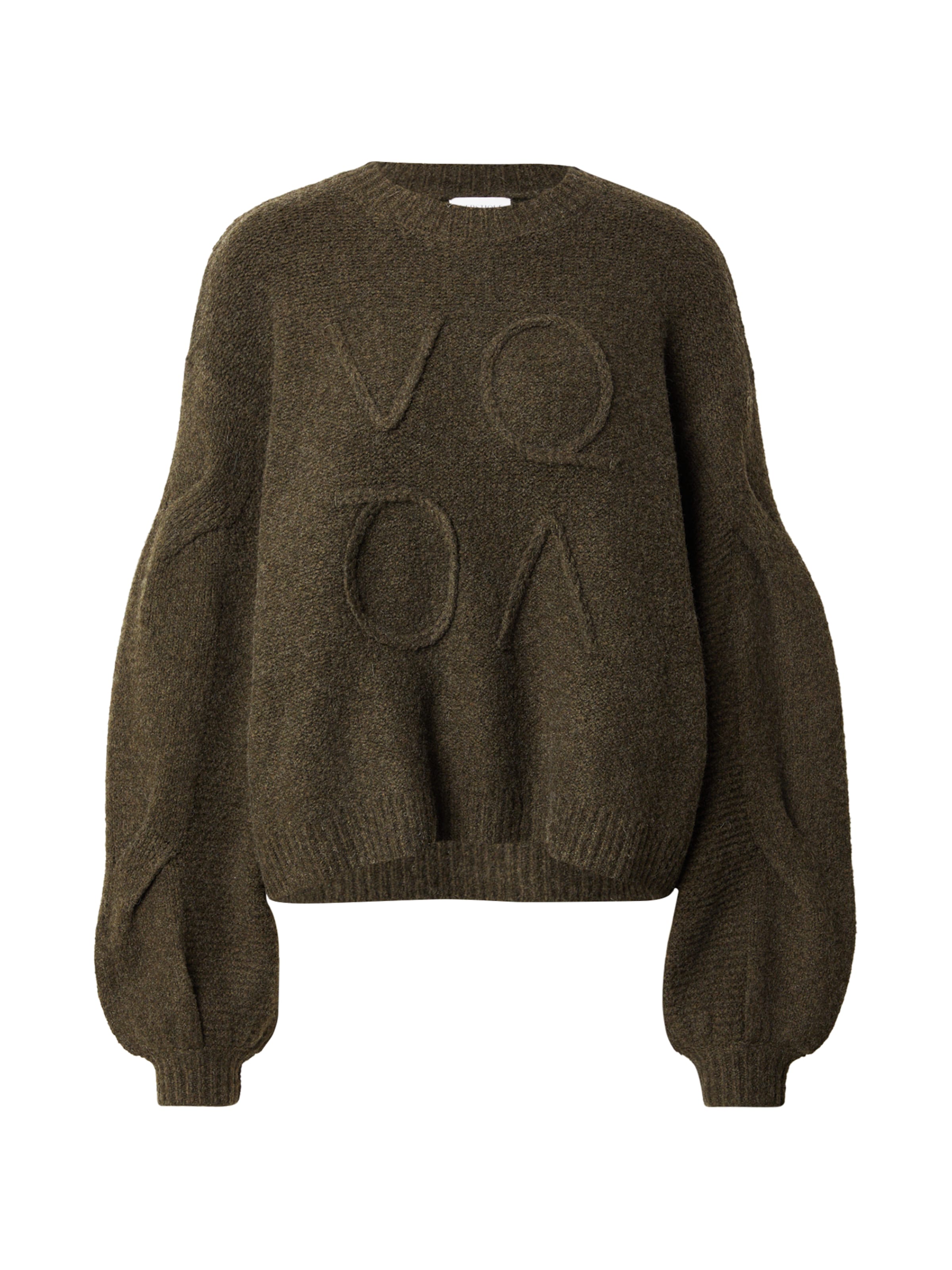 VERSTIQUE Пуловер в зелено: отпред