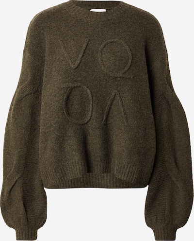 Megztinis iš VERSTIQUE, spalva – rusvai žalia, Prekių apžvalga