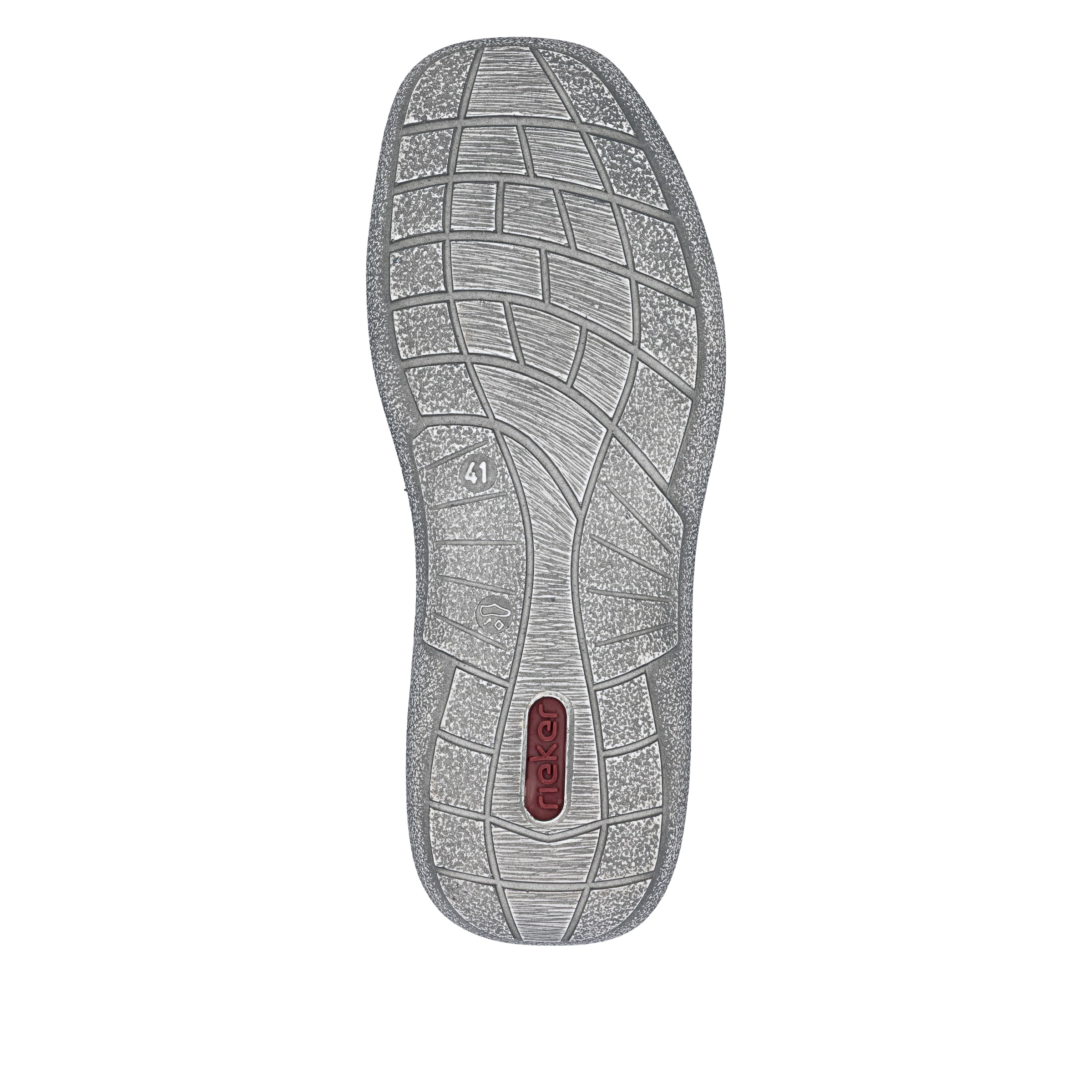 Baskets basses Rieker en bleu