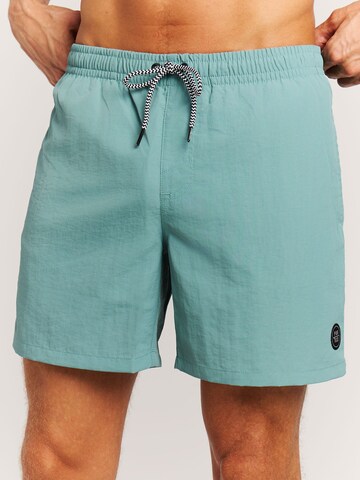 PROTEST Swimming shorts 'Faster' in Green