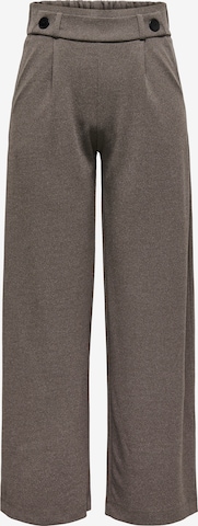 JDY Wide Leg Laskoshousut 'JDYGEGGO' värissä ruskea: etupuoli