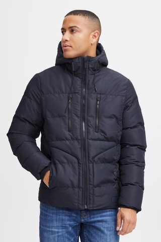 BLEND Winter jacket in Blue: front