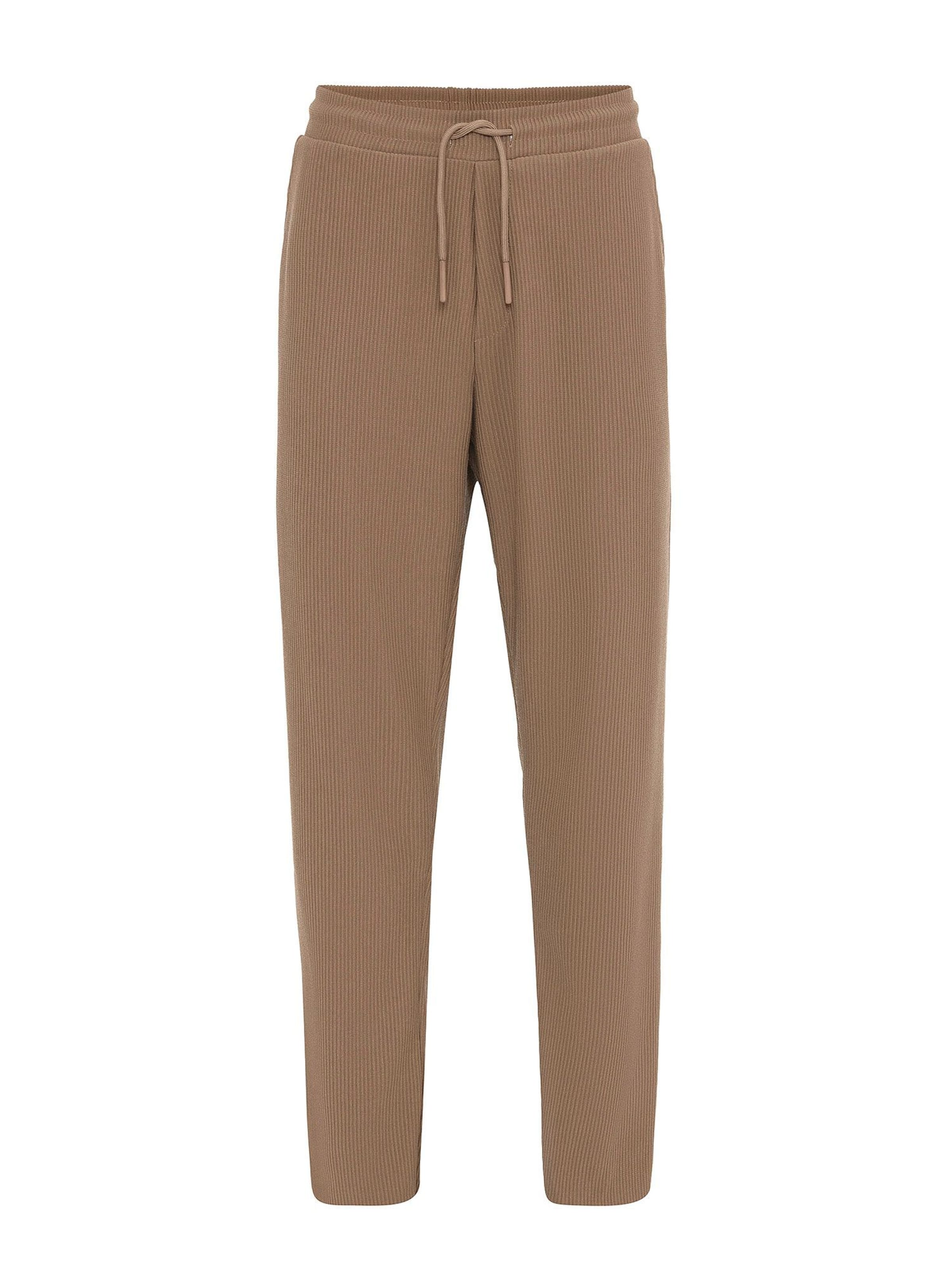 Dandalo Trousers in Beige: front