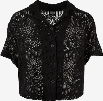 Urban Classics Blouse in Black: front