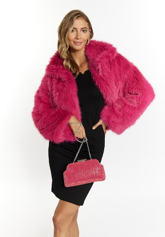 faina Clutch in Roze: voorkant