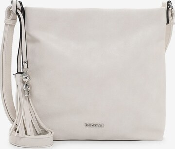 Borsa a spalla ' E&N Beatrix ' di Emily & Noah in grigio: frontale