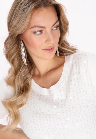 faina Sweater in White