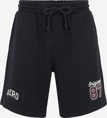 AÉROPOSTALE Regular Shorts 'JUN' in Schwarz: predná strana